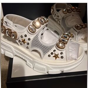 Gucci Leather Sandals